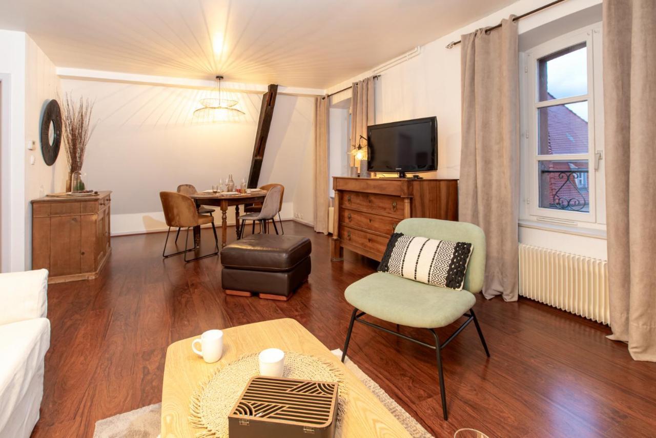 La Loge By "Cosy Morning" Havre De Paix Au Centre De Colmar, Ideal Pour 4 Personnes Exteriör bild